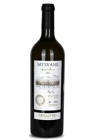 Tbilvino Mtsvane 2021 Special Reserve