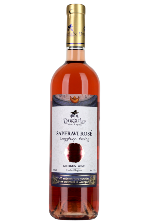 Dugladze Saperavi Rose 2021 semi dry