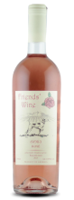 Friends Wine Saperavi Rose 2023 semi sweet