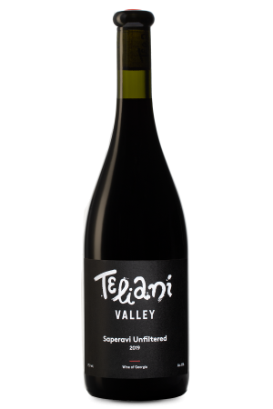 Teliani Valley Saperavi Unfiltered 2019 Dry Red (Winery 97)