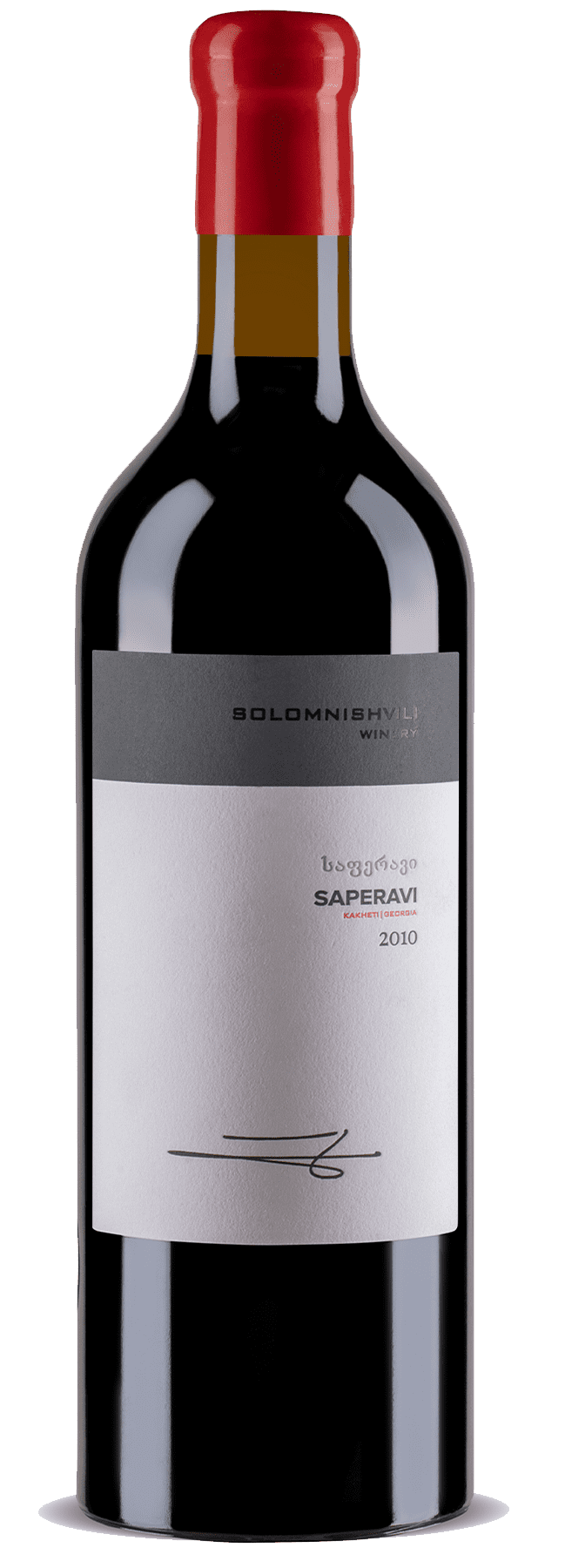 Giorgi Solomnishvili Winery Saperavi 2010