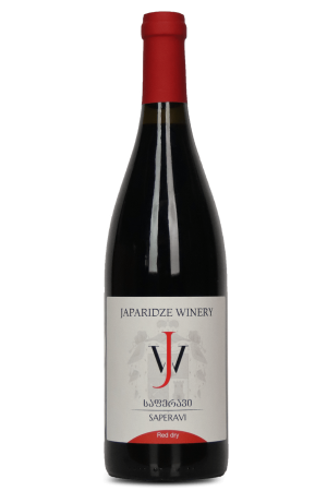 Japaridze Winery Saperavi 2021 oak barrel