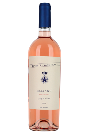 Royal Khvanchkara Rose 2022 Elliano Semi dry