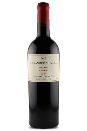 Menabde Wines Saperavi Khashmi 2022 oak