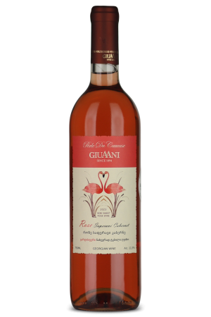 Giuaani Saperavi Cabernet Rose 2023 semi sweet