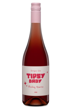 Tipsy Baby Rose 2023 semi dry Saperavi Mtsvane